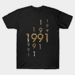 Année de naissance 1991 T-Shirt